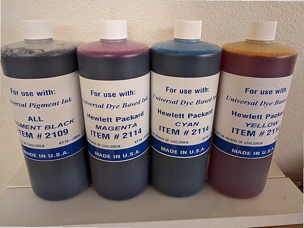 4 x PREMIUM COMPATIBLE BULK INK FOR HP SMART TANK 7001 / 7602 (CYMK) 4000ML