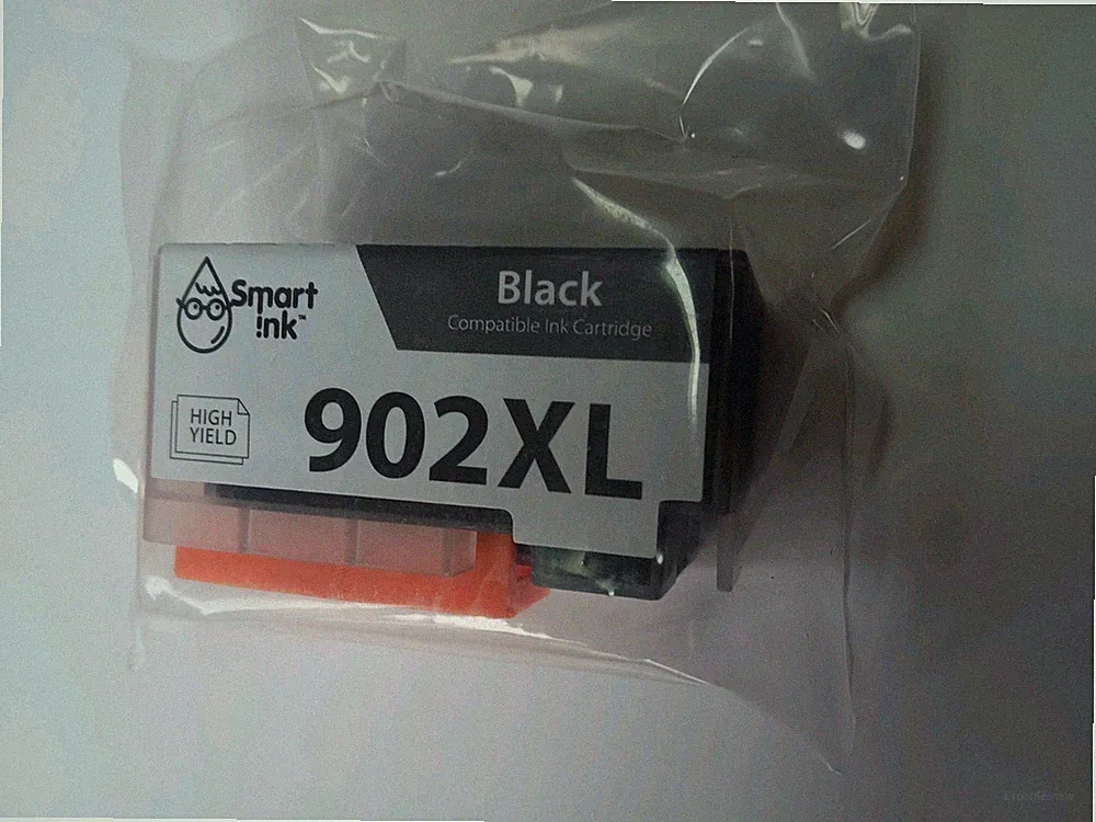 Black Ink Cartridge for 902XL Compatible with HP Smart Ink NO BOX Sealed