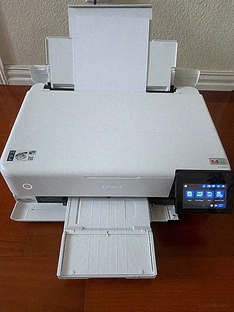 Epson EcoTank Photo ET-8550 Inkjet Color Printer ONLY 7 pages Printed