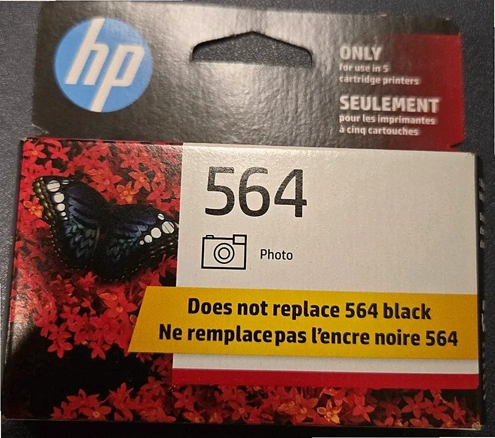 HP 564 Photo Ink Cartridge Genuine Exp. 06/2025