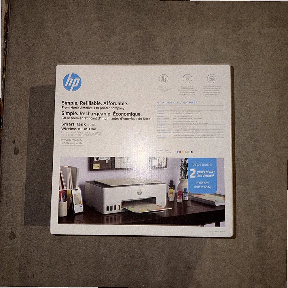 HP Smart Tank 5000 Wireless All-in-One Ink Tank Printer