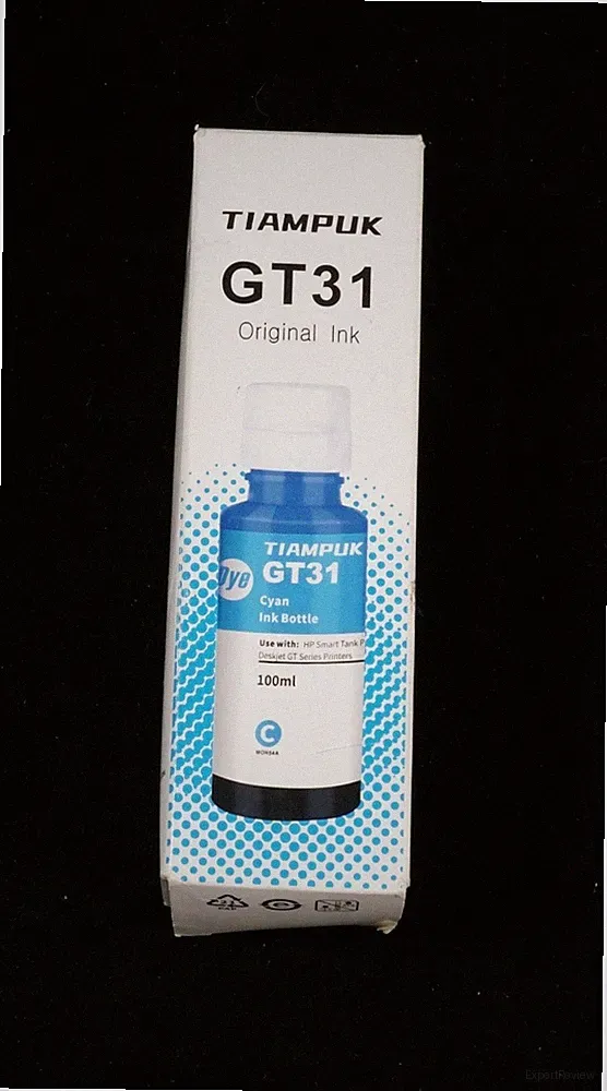 HP Smart Tank / DeskJet Compatible GT31 Cyan Ink Refill Bottle (IND)