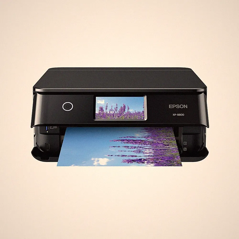 Photo Enthusiast Wireless Printer - Epson XP-8800 6 Color Borderless