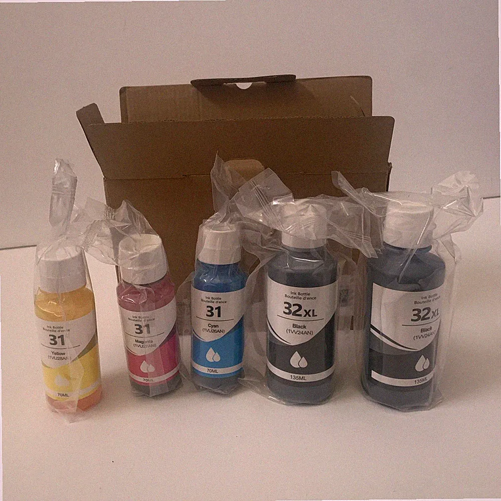Refill Ink Bottle 32XL &31 Ink Bottles Set For HP Smart Tank Smart Tank +