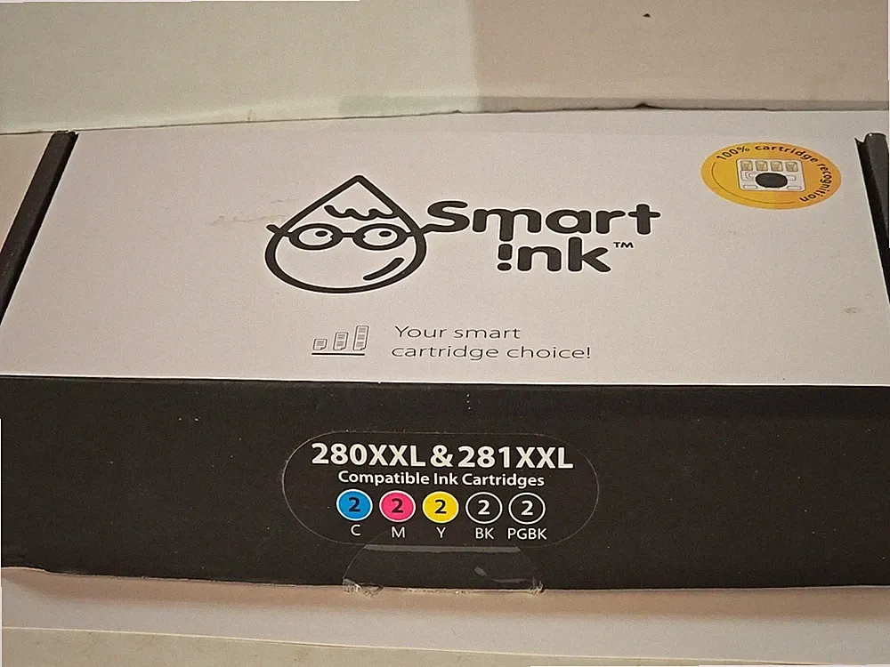 Smart Ink 280XXL 281XXL 5PK Super High Yield Ink Open Box Of 6 Read Description