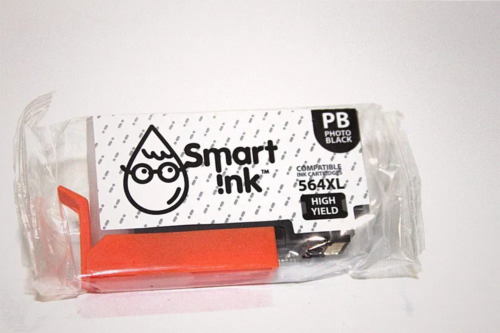 Smart Ink 564XL High Yield Photo Black Compatible Ink Cartridge 564XL New Sealed
