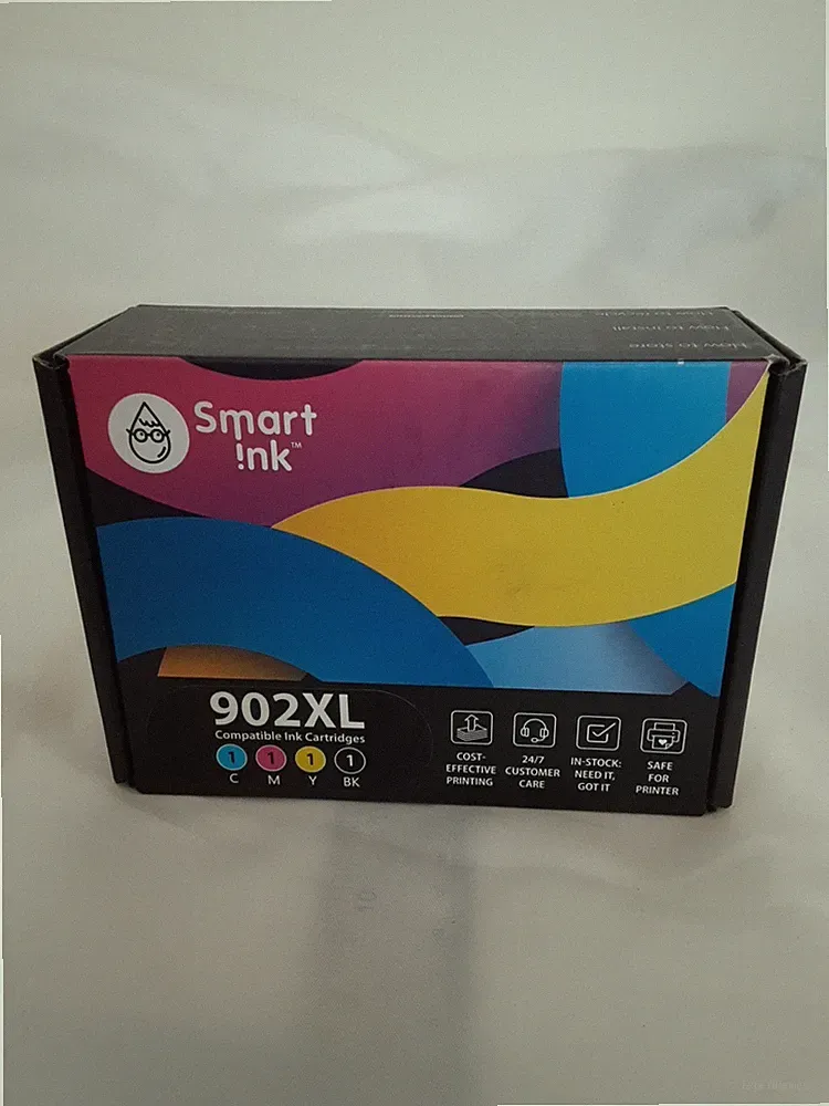Smart Ink 902XL Cartridge Replacement for HP 902 XL Exp 06-2027 New Sealed Box