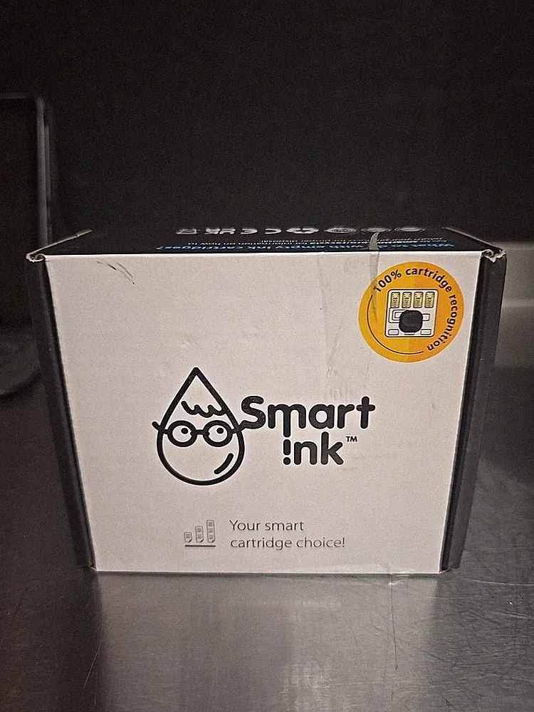Smart Ink Cartridge Replacements 2 Pack Combo Set Black For HP OfficeJet