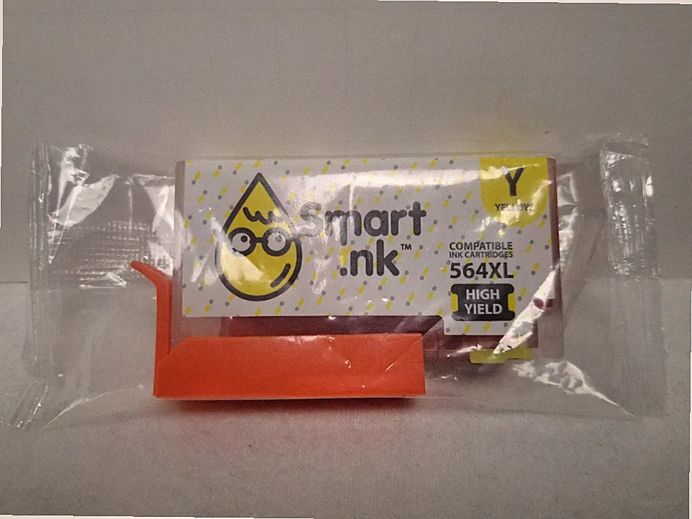 Smart Ink - High Yield Compatible Ink Cartridge 564XL (Yellow) - Sealed