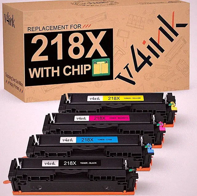 Toner Cartridge for HP 218A 218X Latest Chip for Pro MFP 3301 3301cdw 3301fdw